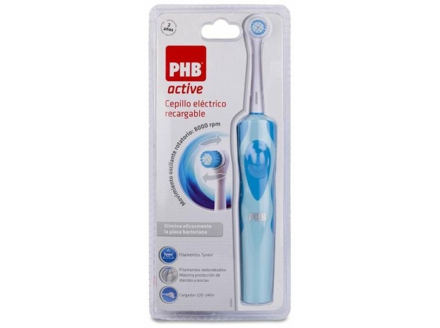 Phb Active Cepillo Eléctrico Recargable Azul, 1 Ud