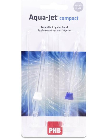 Phb Aqua Jet Compact Recambio Irrigador, 2 Uds