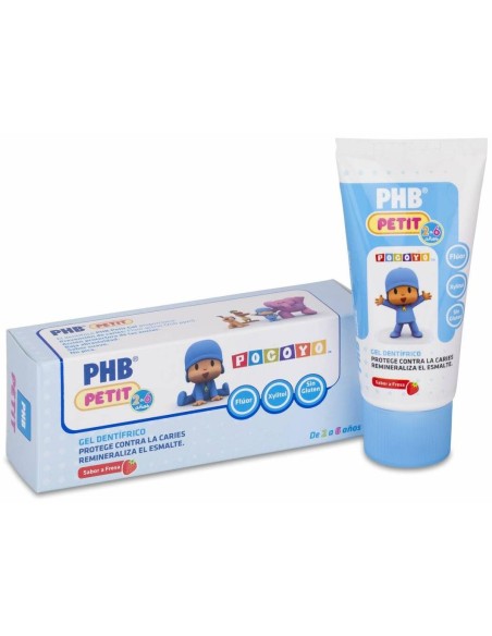 Phb Petit Gel Dentífrico Infantil Sabor Fresa, 50 Ml