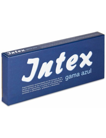 Intex Muñequera Metacarpiana Con Férula Azul Izquierda Talla Mediana, 1 Ud
