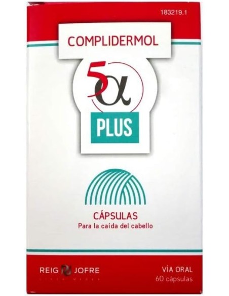 Complidermol 5 Alfa Plus 2 x 60 Cápsulas ¡Duplo!
