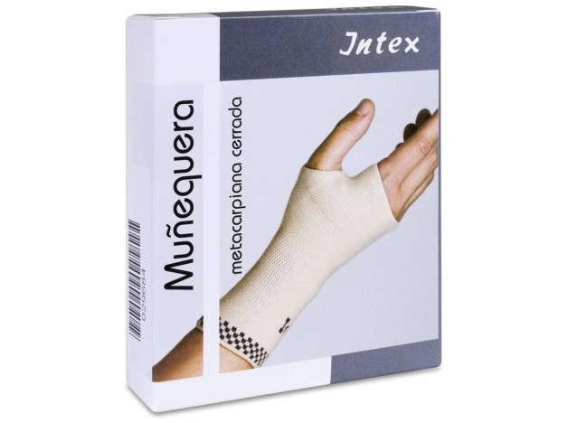 Intex Muñequera Metacarpiana Cerrada Talla S, 1 Ud