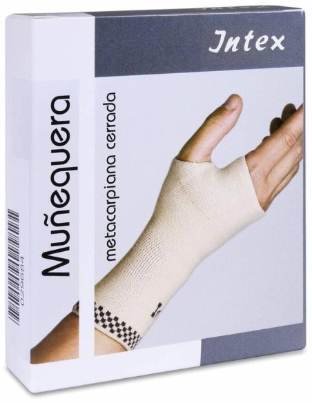 Intex Muñequera Metacarpiana Cerrada Talla S, 1 Ud
