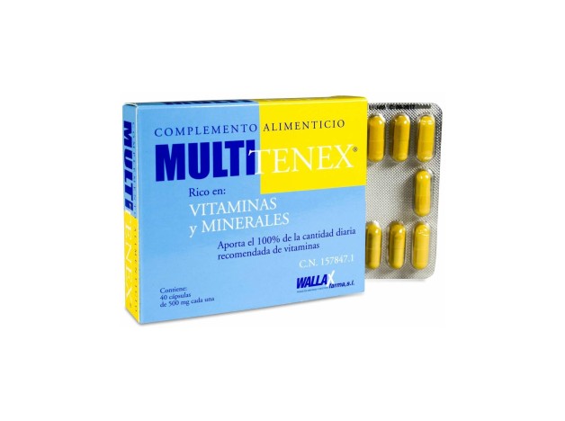 Multitenex 40Cap - Wallax Farma