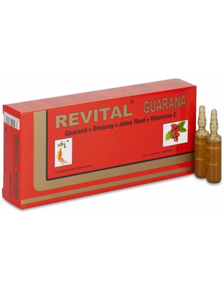 Revital Guaraná, 20 Ampollas