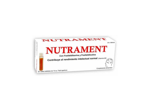 Nutrament 20 Viales