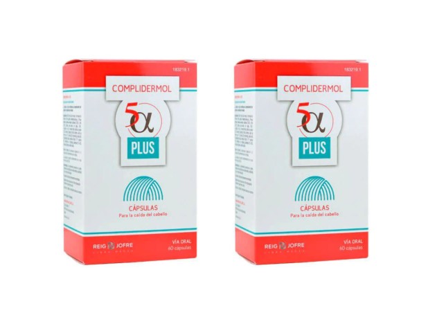 Complidermol 5 Alfa Plus 2 x 60 Cápsulas ¡Duplo!