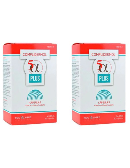 Complidermol 5 Alfa Plus 2 x 60 Cápsulas ¡Duplo!