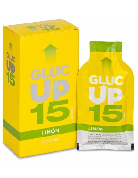 Gluc Up Limón 15 G, 3 Sticks