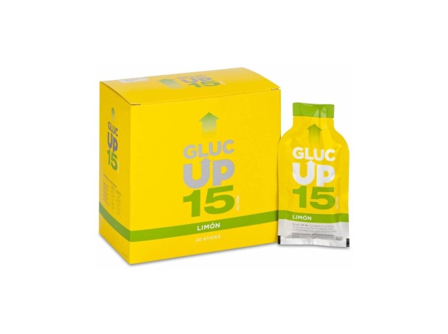 Gluc Up 15 Limón 20 Sticks X 20Ml