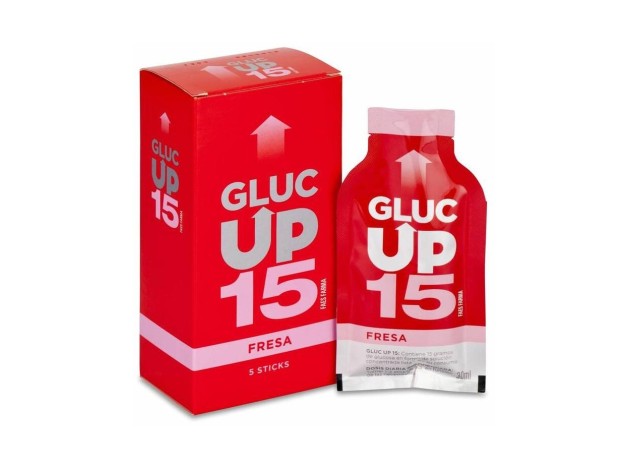 Gluc Up  15 Fresa 5 Sticks De 30Ml