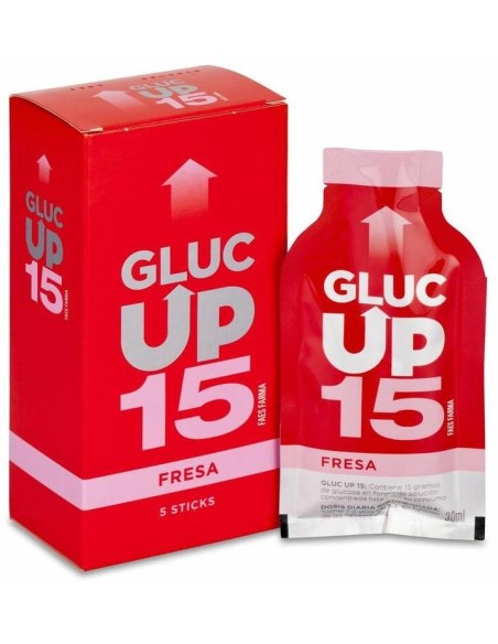 Gluc Up  15 Fresa 5 Sticks De 30Ml
