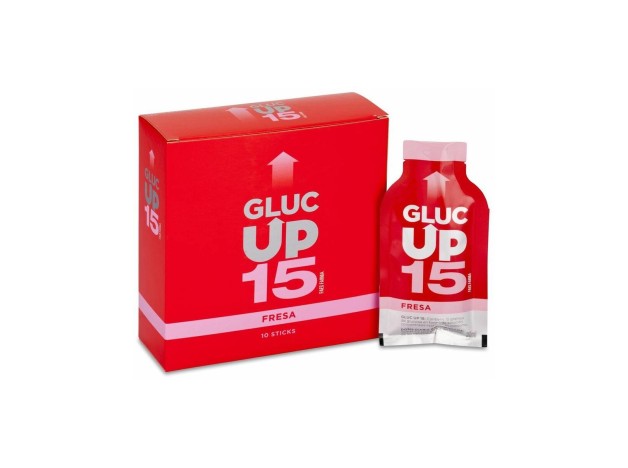 Gluc Up Fresa 15 G, 10 Sticks