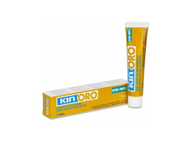 Kin Oro Crema Fijadora Para Prótesis Dentales...