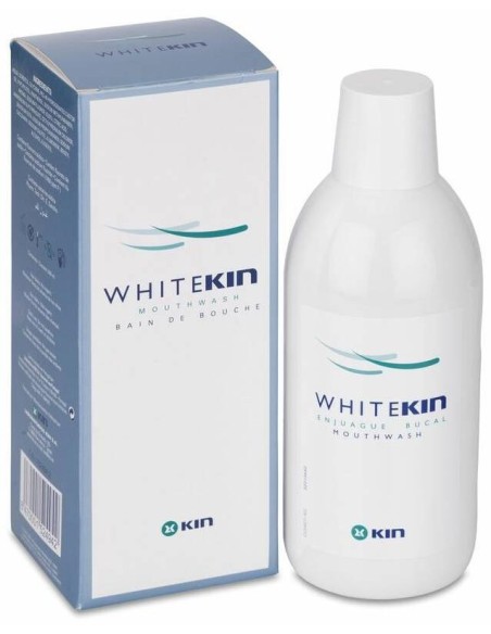 White Kin Enjuague Bucal, 500 Ml