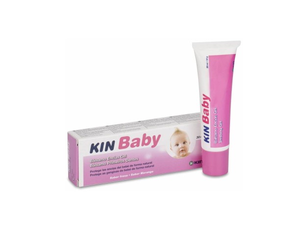 Kin Baby Bálsamo Encías Gel Fresa 30 Ml