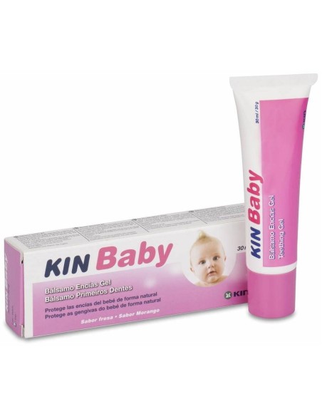 Kin Baby Bálsamo Encías Gel Fresa 30 Ml