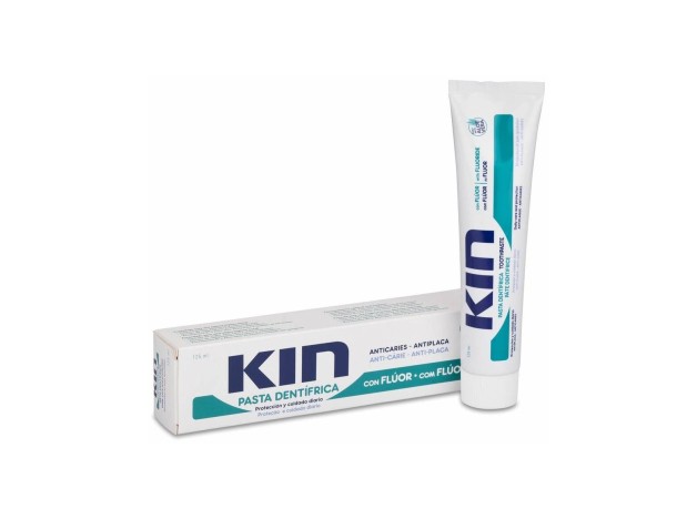 Kin Pasta Dental Con Flúor Y Aloe Vera 125Ml
