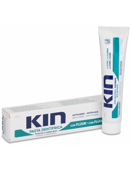 Kin Pasta Dental Con Flúor Y Aloe Vera 125Ml