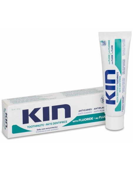 Kin Pasta Dental Con Flúor Y Aloe Vera 50Ml