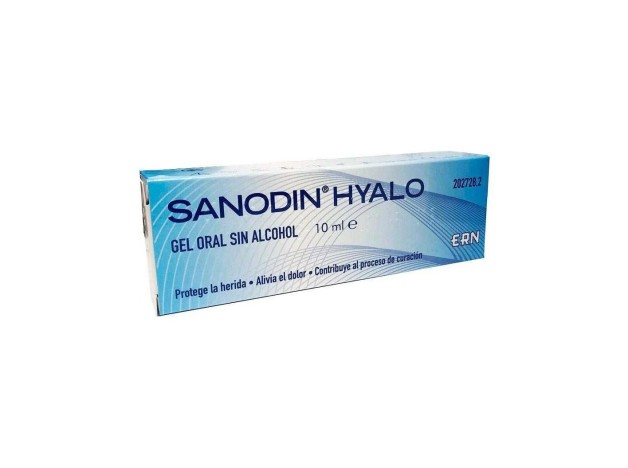 Sanodin Hyalo Gel Oral Sin Alcohol 10Ml
