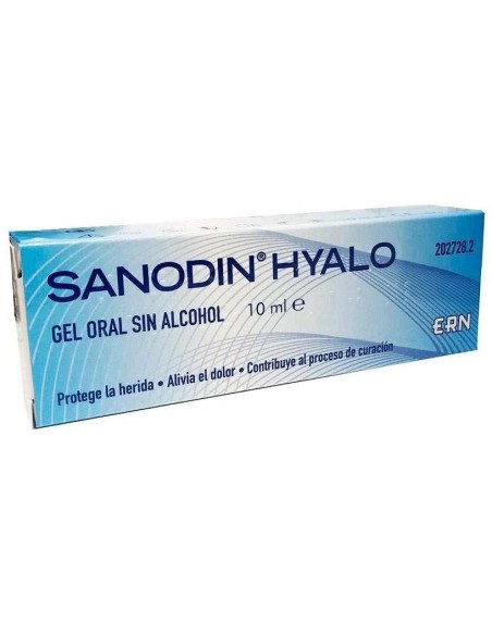 Sanodin Hyalo Gel Oral Sin Alcohol 10Ml