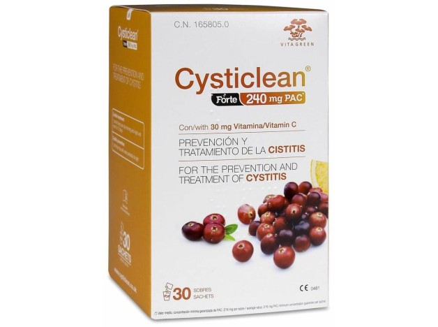 Cysticlean Forte Con Pac Y Vit C Y Arándano...