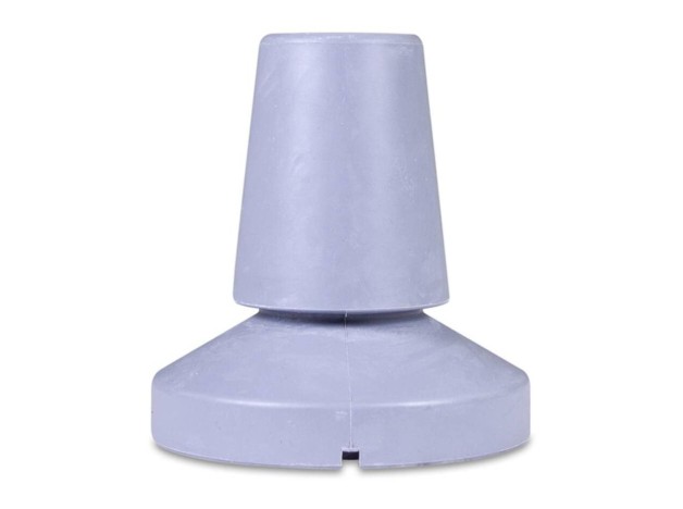 Maxi-Contera De Caucho Gris De 19 Mm, 1 Unidad