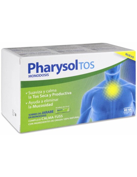 Pharysol Tos Jarabe Monodosis 16 Sobres
