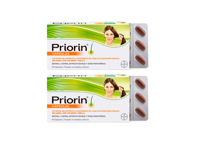 Priorin 2 x 60 Cápsulas ¡Duplo!