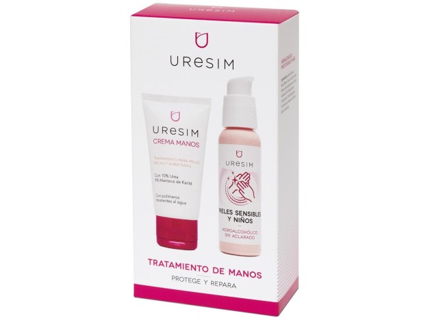 Pack Uresim Crema Manos + Gel Limpiador Manos,...