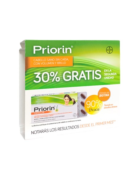 Priorin 2 x 60 Cápsulas ¡Duplo!
