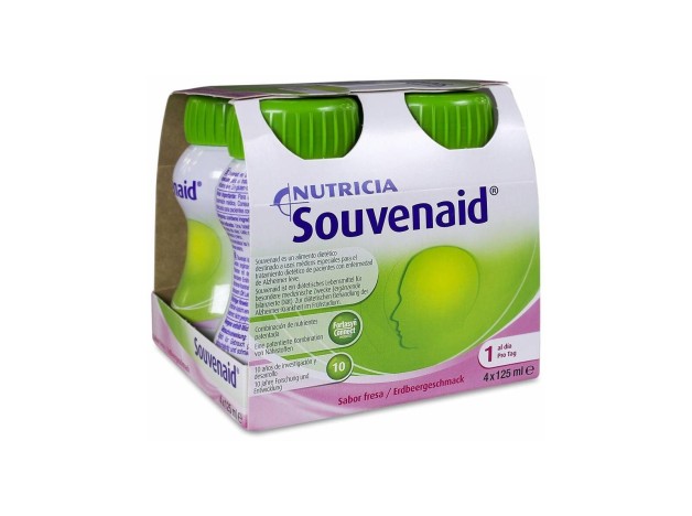 Nutricia Souvenaid Fresa, 4 X 125 Ml