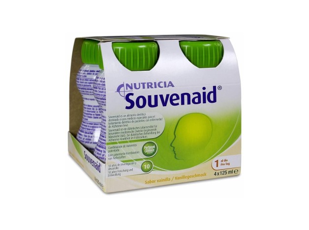 Nutricia Souvenaid Vainilla, 4 X 125 Ml