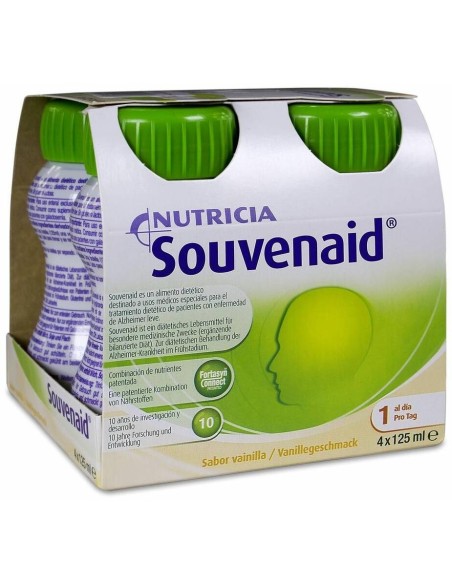 Nutricia Souvenaid Vainilla, 4 X 125 Ml