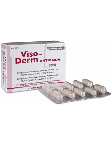 Viso-Derm Anticaída, 30 Cápsulas