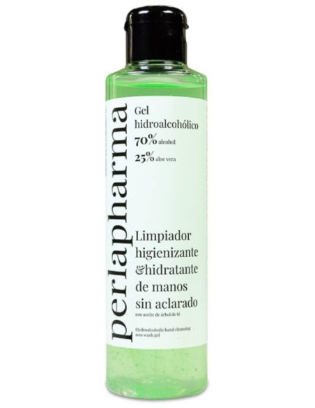Perlapharma Gel Hidroalcohólico Cosmético Con Aloe Vera, 200 Ml
