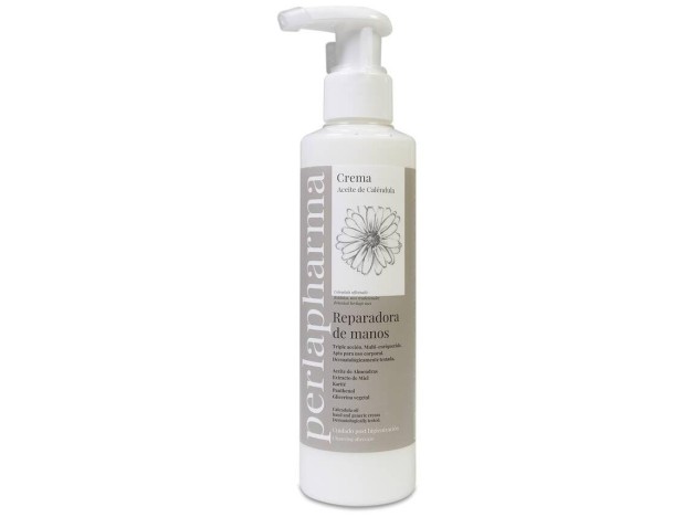 Perlapharma Crema Manos Post-Higienización, 200 Ml