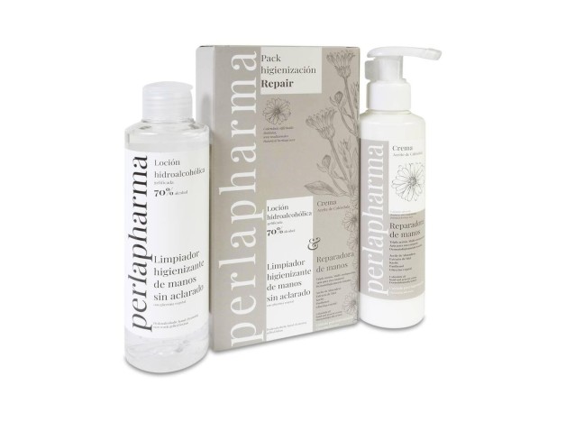 Pack Perlapharma Gel Hidroalcohólico + Crema...