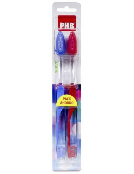 Phb Cepillo Dental Plus Suave Adulto Duplo