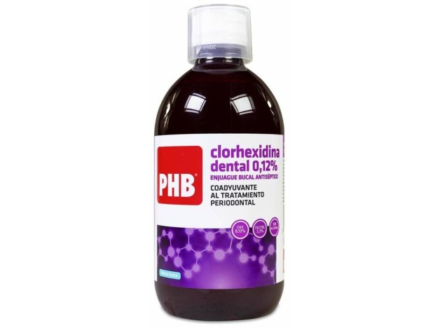 Phb Clorhexidina Dental Enjuague Bucal 500Ml