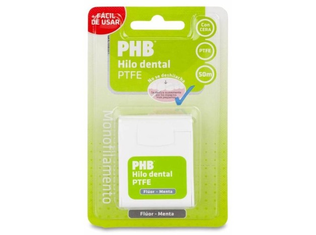 Phb Hilo Dental Flúor-Menta Con Cera, 50 Ml