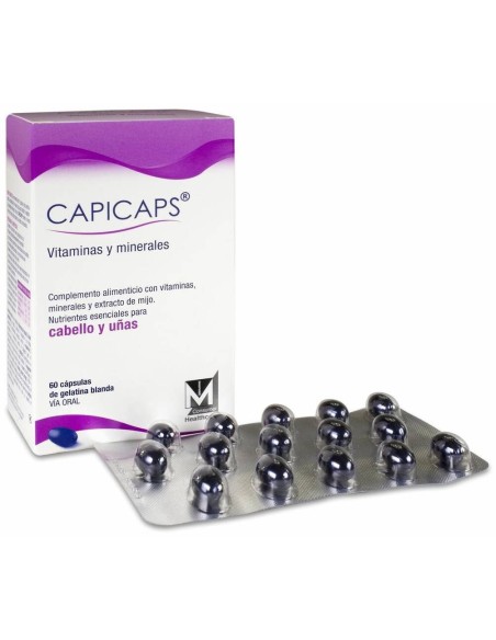 Capicaps Cabello Y Uñas, 60 Uds