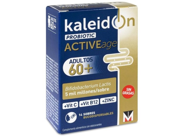 Kaleidon Probiótico Activeage Adultos 60+ 14...