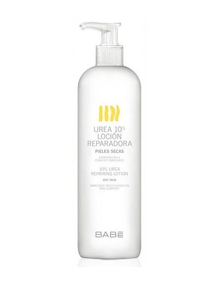 Babé Urea 10% Loción Reparadora Piel Seca, 500 Ml