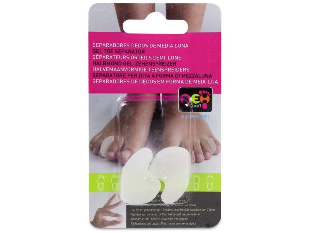 Neh Feet Separadedos Media Luna Talla L, 2 Uds