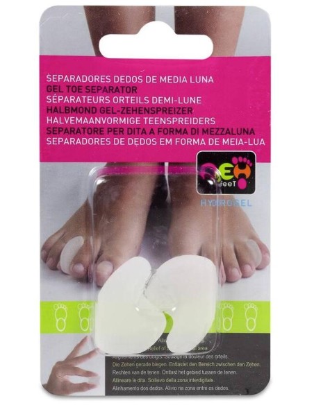 Neh Feet Separadedos Media Luna Talla L, 2 Uds