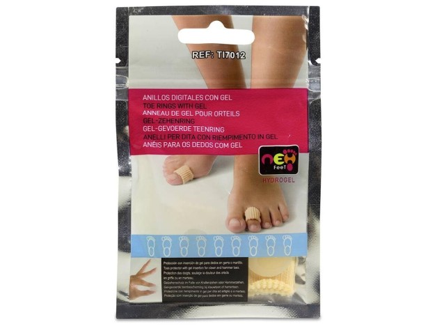 Neh Feet Anillo Digital Con Gel Talla Pequeña,...