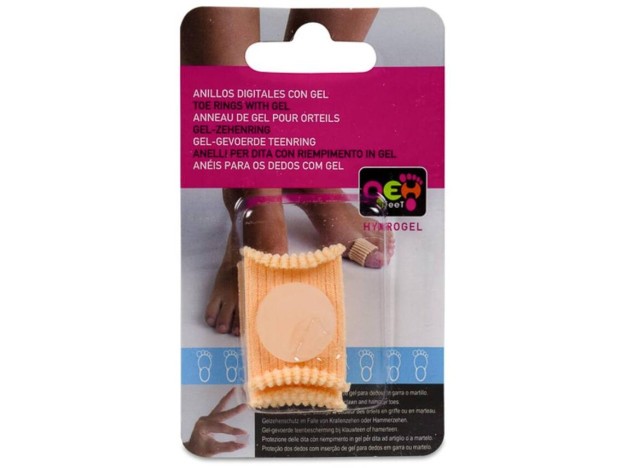 Neh Feet Anillo Digital Con Gel Talla Mediana,...