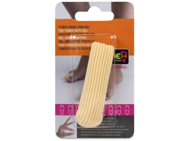 Neh Feet Tubos Dedil Con Gel Y Tejido T-P 1Uds